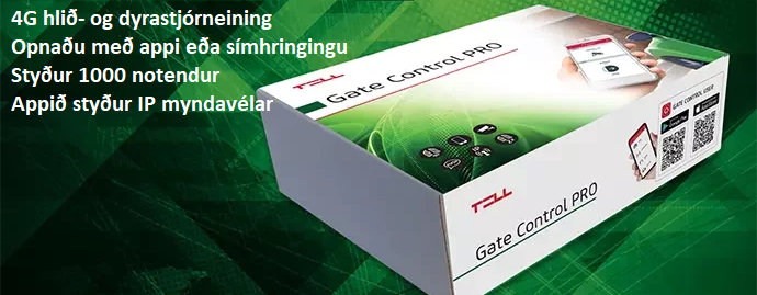 Tell Gate Control Pro stýring