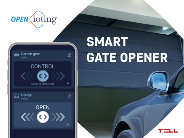 OPEN.ioting smart gate opener - WiFi gate opener