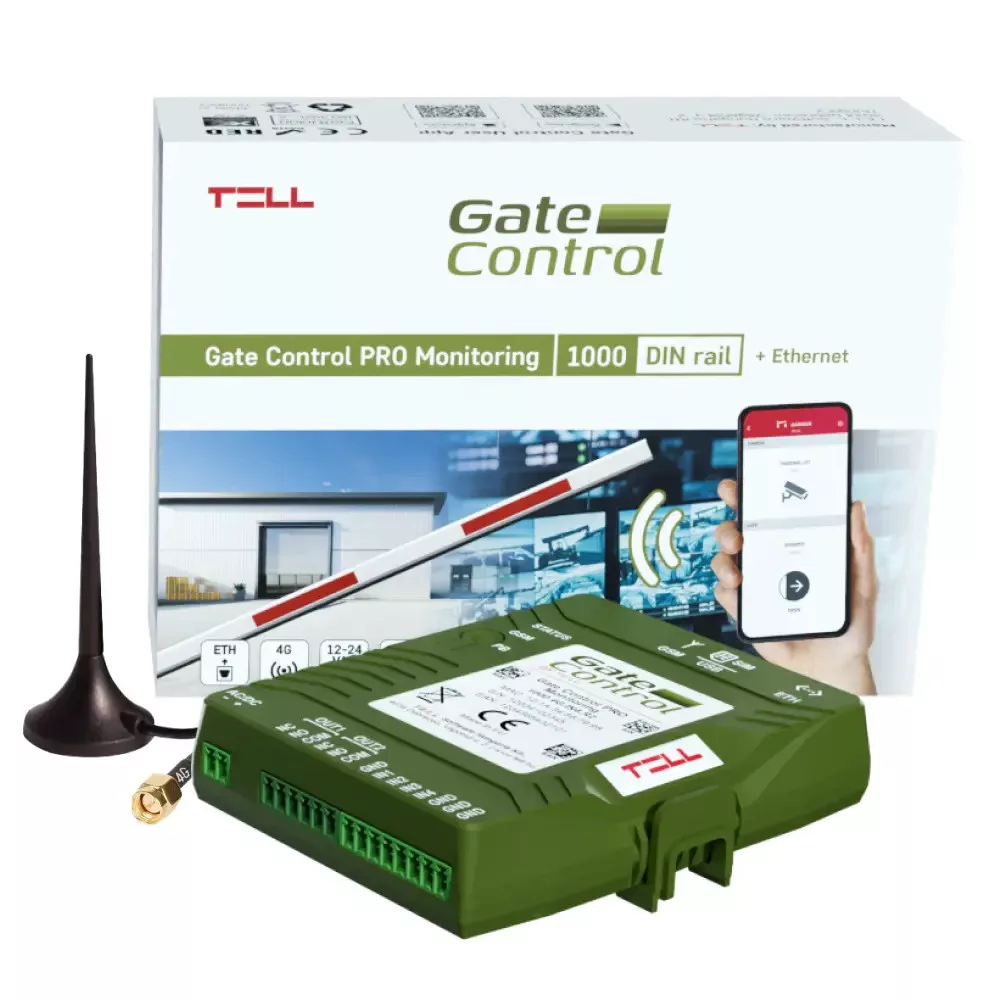 Gate Control PRO 1000 Monitoring DIN rail LAN